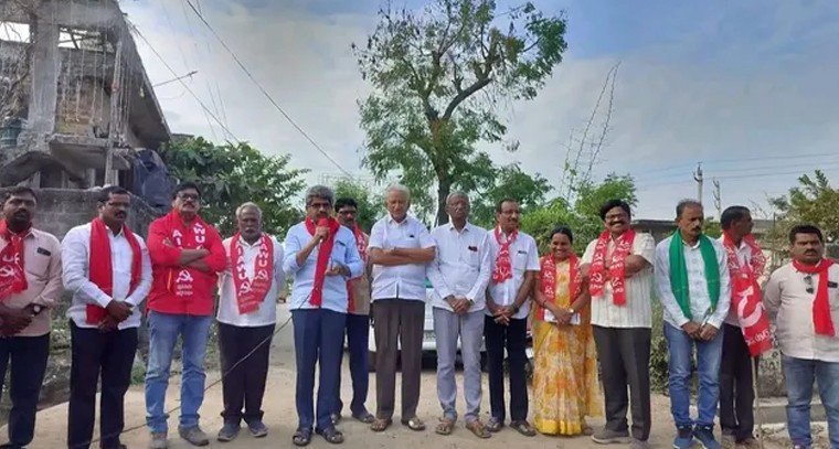 ఉపాధి హామీ పథకాన్ని నిర్వీర్యం చేస్తే సహించం.. కేంద్రం తీరుపై రైతు, కార్మిక సంఘాల ధ్వజం

