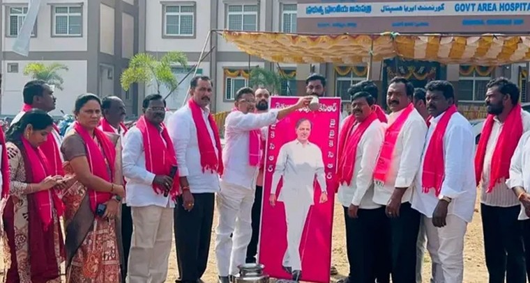 మధిర వంద పడకల ఆసుపత్రి ఘనత కేసీఆర్‌దే.. మాజీ జడ్పీ ఛైర్మన్ లింగాల కమల్ రాజు

