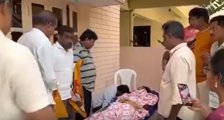 ఖమ్మంలో విషాదం: టీడీపీ కార్యకర్త బండ్ల రామ చౌదరి మృతి.. నివాళులర్పించిన కేతినేని హరీష్

