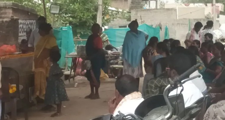 పుట్టకోటలో విషాదం.. ఆకస్మిక మృతితో కన్నీటి సంద్రమైన ఎస్సీ కాలనీ

