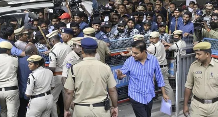 ఫోన్ ట్యాపింగ్ కలకలం.. సిట్ ముందు కేటీఆర్ సుదీర్ఘ విచారణ

