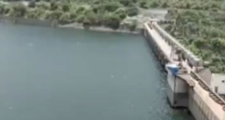  శ్రీశైలం జలాశయంలో 875 అడుగులకు చేరిన నీరు