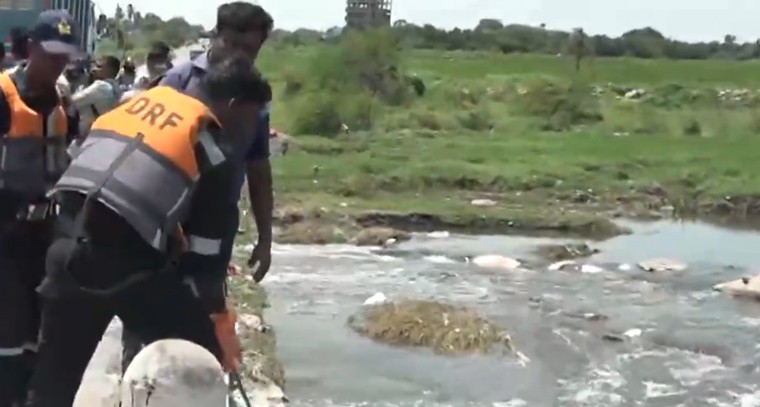 స్వాతి హత్య కేసు.. మూసీ నదిలో మృతదేహ విడిభాగాల కోసం DRF గాలింపు 