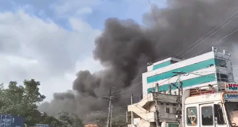 హైదరాబాద్‌లో భారీ అగ్ని ప్రమాదం