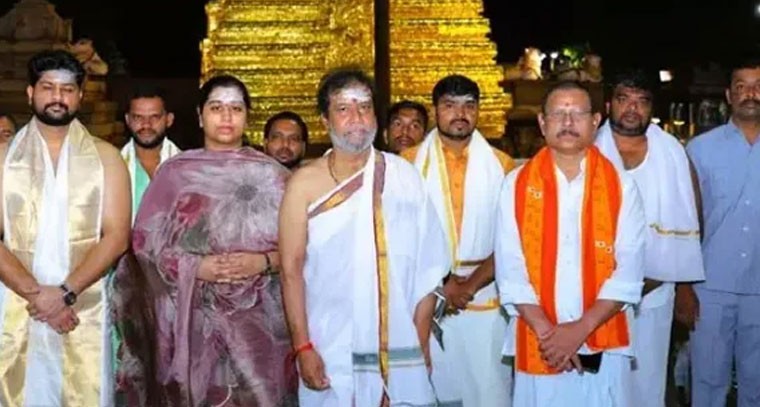 శ్రీశైలం మల్లన్న సేవలో తెలంగాణ మంత్రి