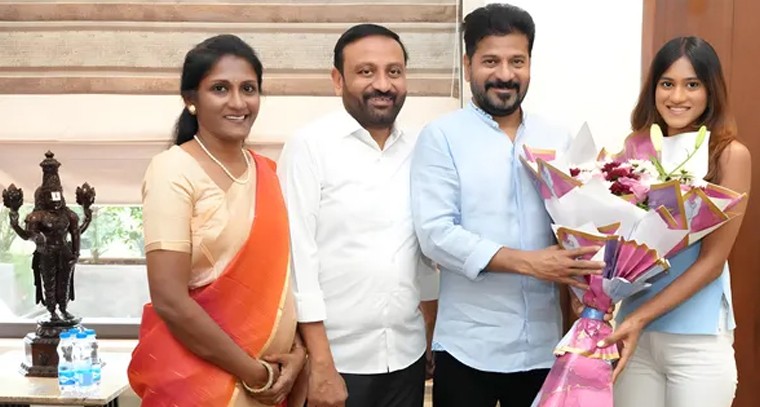 జుక్కల్ ఎమ్మెల్యే తోట లక్ష్మీ కాంతారావు సీఎం రేవంత్ రెడ్డితో సమావేశం

