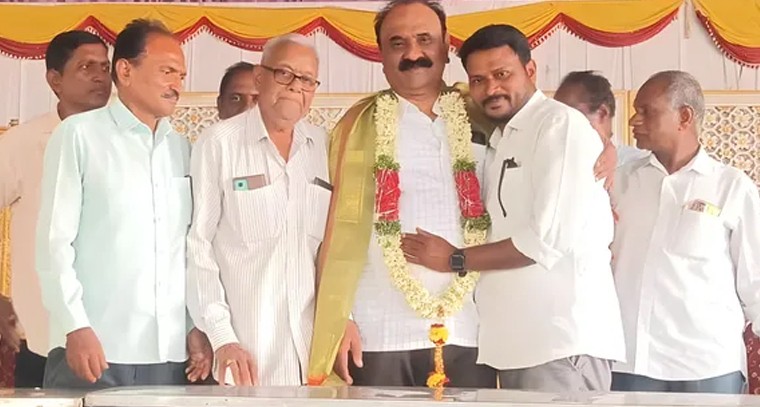 టీ. వి. సత్యం విశ్వబ్రాహ్మణ విశ్వకర్మ సంఘం జగిత్యాల జిల్లా అధ్యక్షుడిగా ఎన్నిక

