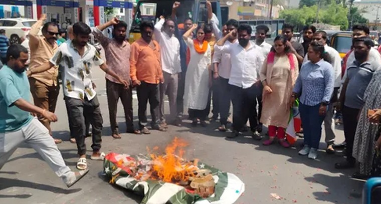 సరూర్ నగర్‌లో ఆపరేషన్ సింధు విజయం సంబరాలు

