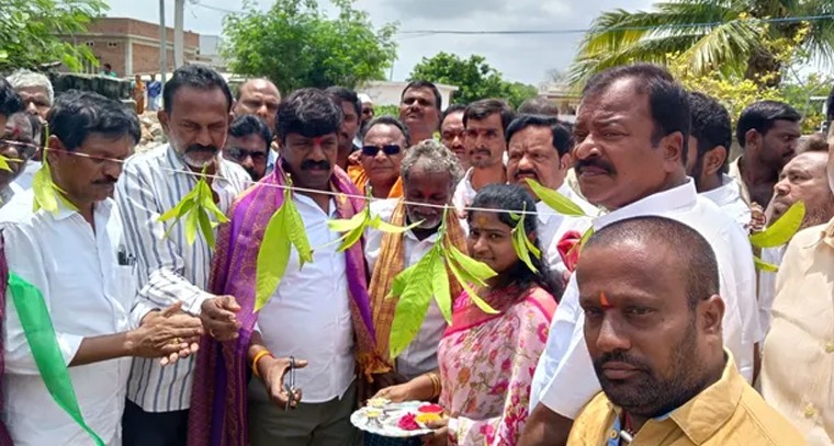 ఇందిరమ్మ ఇండ్లతో పేదల సొంత గూడు కల సాకారం

