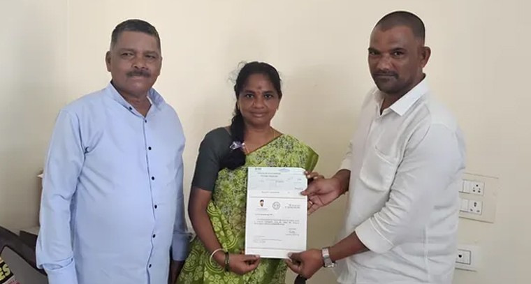 బెల్లంపల్లిలో సీఎంఆర్ఎఫ్ చెక్కు పంపిణి.. లబ్ధిదారులకు అండగా కాంగ్రెస్

