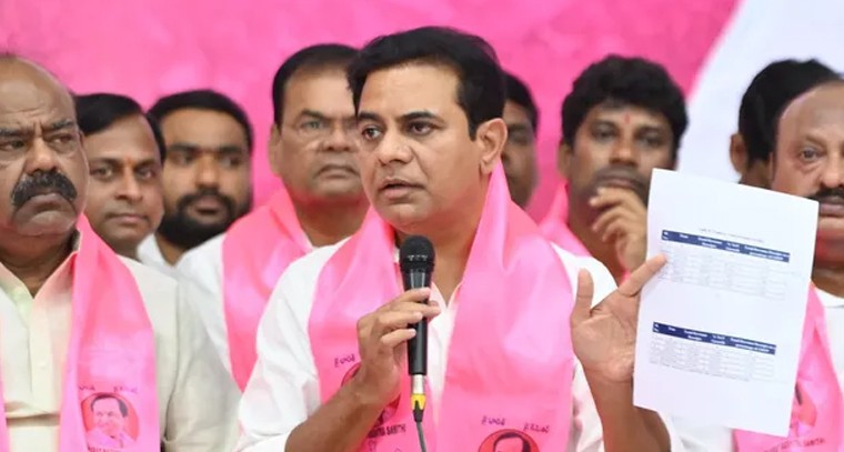 కుటుంబ ఆస్తుల పెరుగుదలపై కేటీఆర్ సంచలన ఆరోపణలు.. సీఎం రేవంత్‌పై బీఆర్‌ఎస్ ఫైర్

