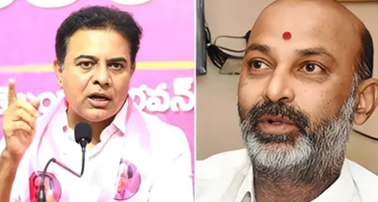 బండి సంజయ్‌కు కేటీఆర్‌ లీగల్‌ నోటీసు.. ఫోన్‌ ట్యాపింగ్‌ వివాదం

