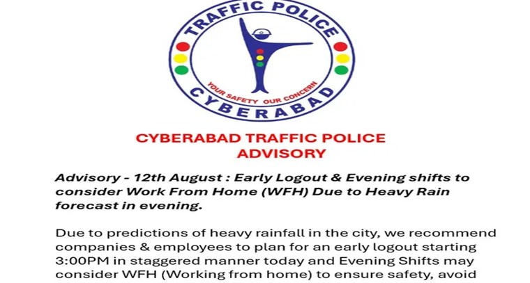 హైదరాబాద్‌లో భారీ వర్షాల హెచ్చరిక.. పోలీసుల సూచనలు, ప్రజల అప్రమత్తత

