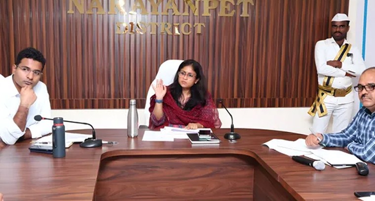 నారాయణపేటలో భూ భారతి దరఖాస్తుల వేగవంత పరిష్కారం

