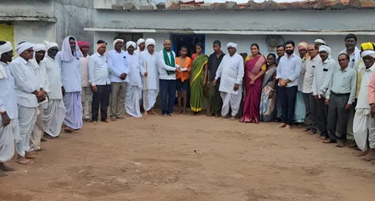 పిడుగుపాటు బాధిత కుటుంబాలకు అభిమన్యు గ్రూప్ అండ

