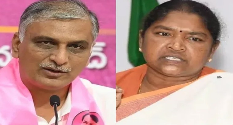 గ్రామ పంచాయతీ సమస్యలపై సీతక్కకు హరీశ్ రావు లేఖ

