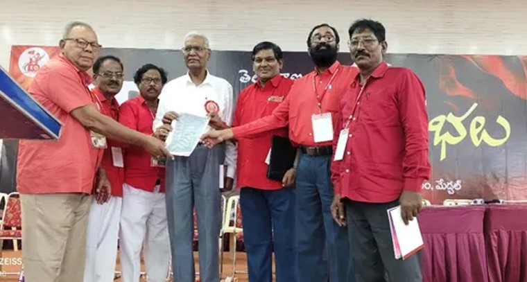 సింగరేణి, కోల్ ఇండియా విశ్రాంత ఉద్యోగుల పెన్షన్ సమస్యపై సీపీఐ నేత డి.రాజాకు వినతి

