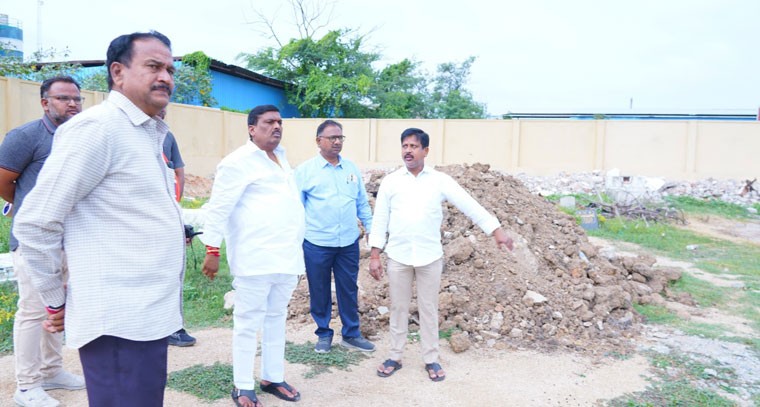 ఒక కోటి 71 లక్షల రూపాయలతో స్మశాన వాటిక నిర్మాణం :  ఎమ్మెల్యే జిఎంఆర్