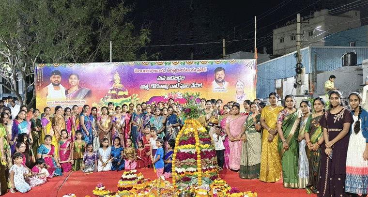 తెలంగాణ సంస్కృతి, సాంప్రదాయాలకు ప్రతీక బతుకమ్మ వేడుకలు :ధనరాజ్ యాదవ్