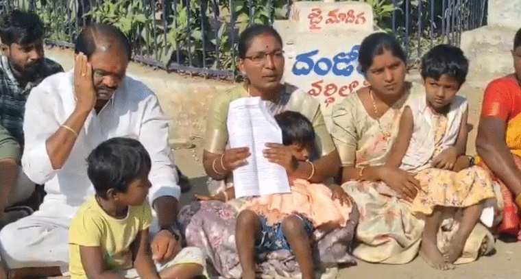 బీఆర్ఎస్ అభ్యర్థిగా భార్య పోటీ చేస్తుందని, భర్తను కానిస్టేబుల్ ఉద్యోగం నుండి సస్పెండ్