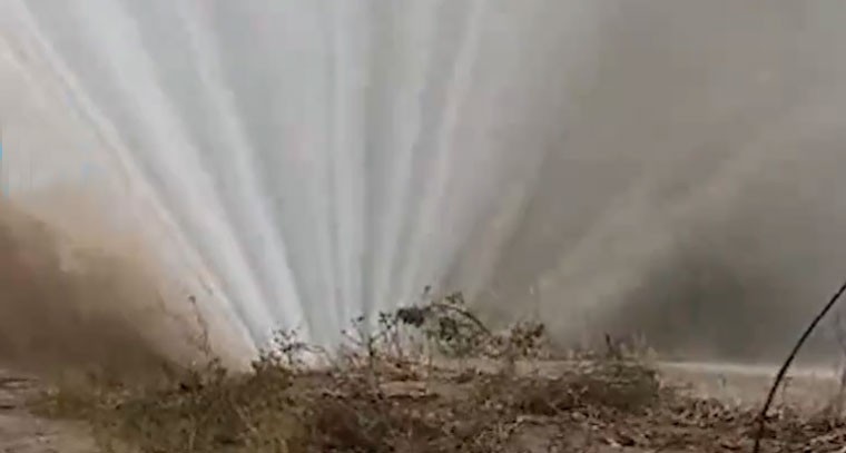 పగిలిన HMWS నీటి పైప్‌లైన్