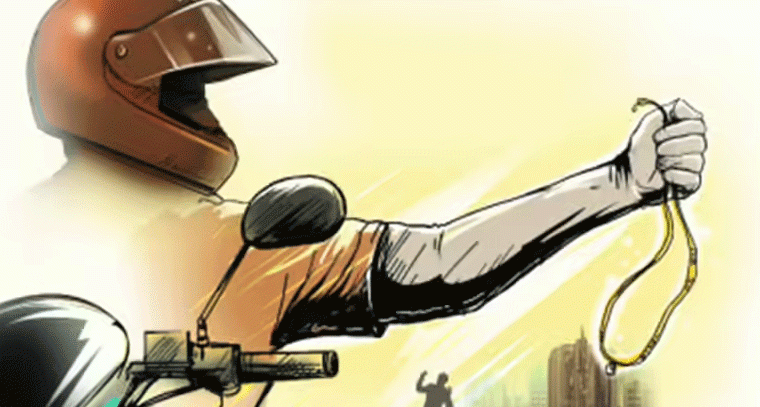 బి.ఎన్. రెడ్డి నగర్‌లో అర్థరాత్రి చైన్ స్నాచింగ్.