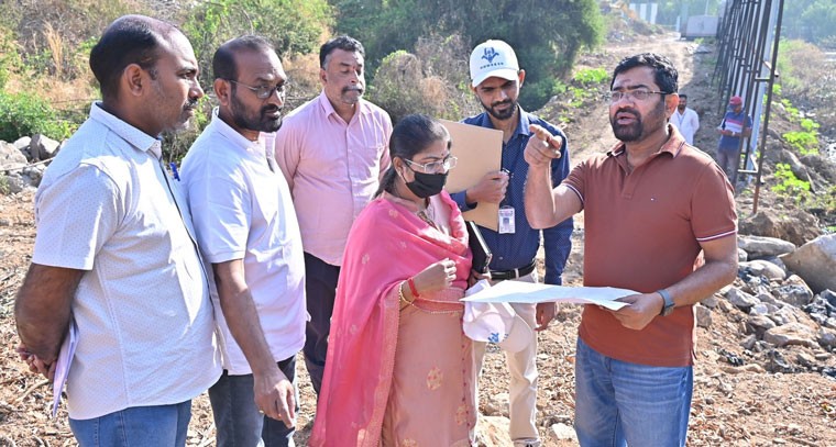 చిత్రపురి ఎస్టీపీని సందర్శించిన ఎండీ