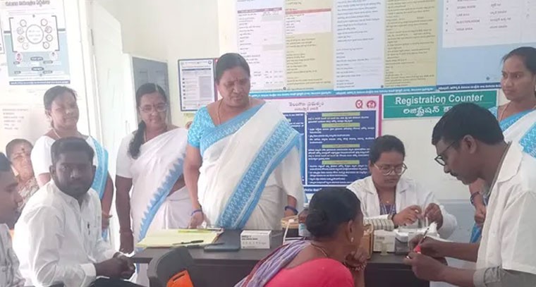 మహిళల కోసం చిల్లపల్లిలో ప్రత్యేక ఆరోగ్య శిబిరం