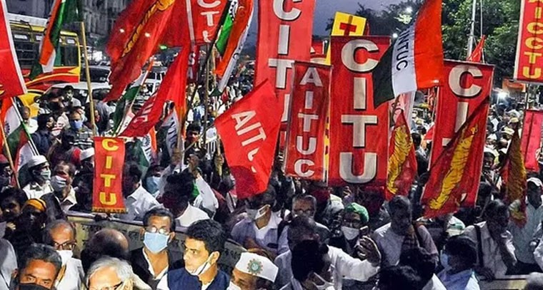 కేంద్ర ప్రభుత్వ విధానాలకు వ్యతిరేకంగా ఫిబ్రవరి 12న దేశవ్యాప్త సమ్మెకు CITU పిలుపు