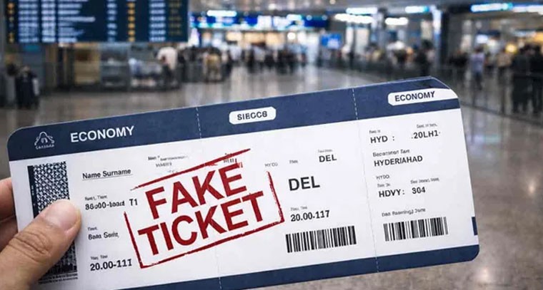 శంషాబాద్ ఎయిర్‌పోర్టులో నకిలీ విమాన టికెట్ల కలకలం