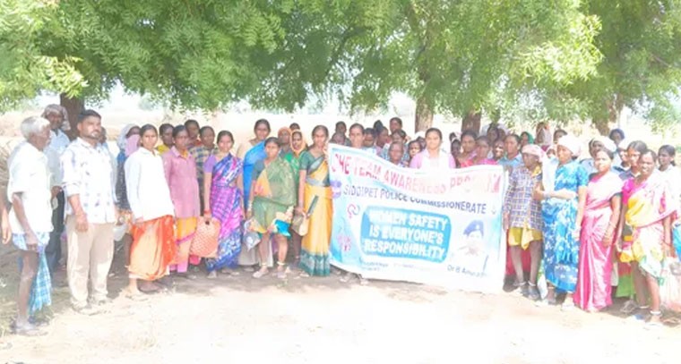 మహిళల రక్షణకు పెద్దపీట వేయడం జరుగుతుంది