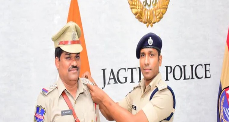 ఎస్ఐ దత్తాద్రికి సిఐగా పదోన్నతి