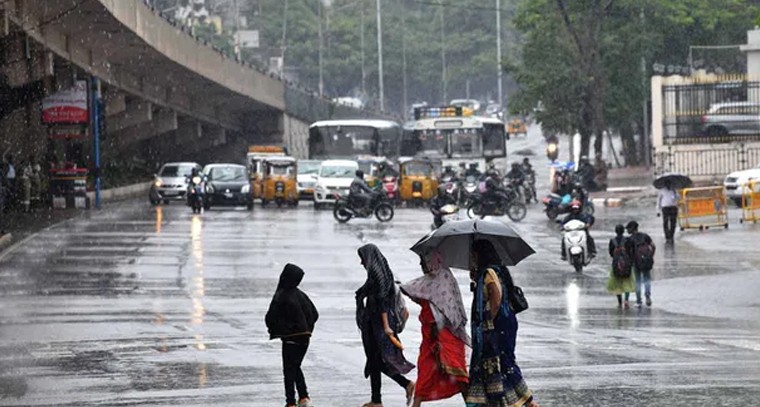 దక్షిణ తెలంగాణ జిల్లాల్లో 4 రోజులపాటు భారీవర్షాలు