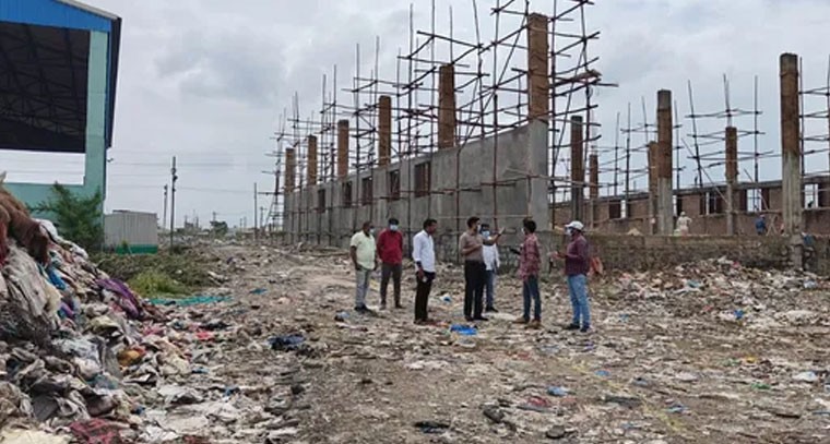 డంపింగ్ యార్డ్ పనులపై ఆరా