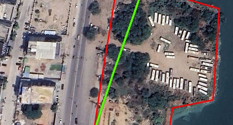 దుర్గం చెరువు ఆక్ర‌మ‌ణ‌లకు హైడ్రా చెక్‌