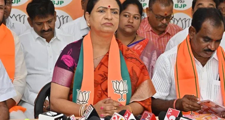  అభివృద్దే మా నినాదం ఆగదు: ఎంపీ డీకే అరుణ