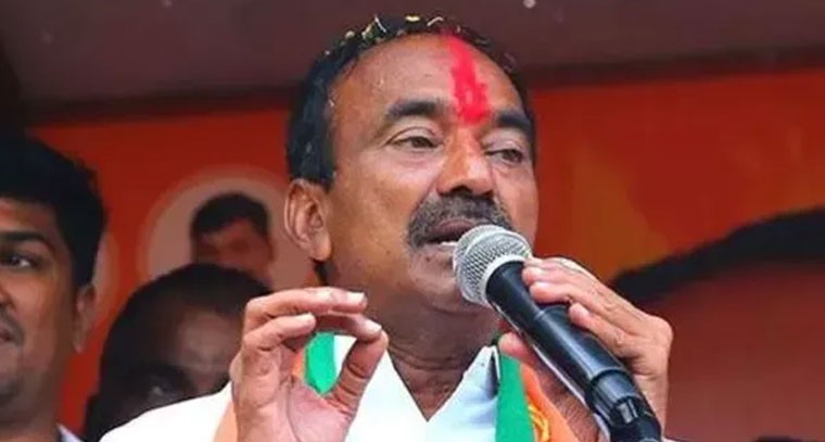 ఆరోపణలు నిరూపిస్తే రాజకీయాల నుంచి వెళ్లిపోతా: ఎంపీ ఈటల