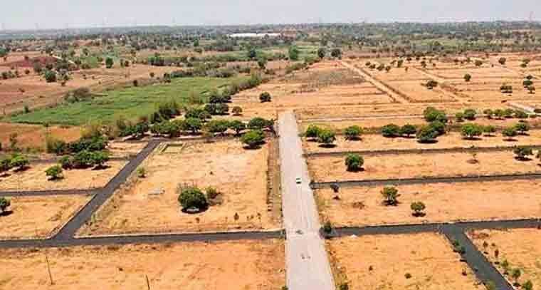 బహిరంగ వేలం ద్వారా రాజీవ్ స్వగృహ ఓపెన్ ఫ్లాట్స్ 
