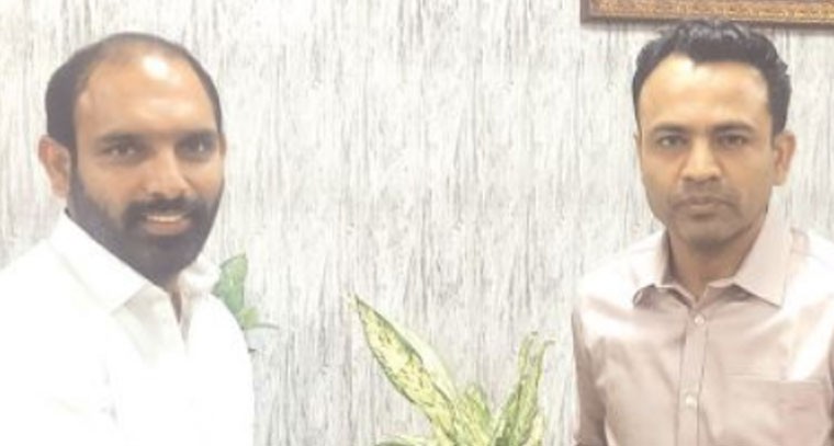 గచ్చిబౌలి డివిజన్ సమస్యలపై జెడ్సిని కలిసిన కార్పొరేటర్ గంగాధర్ రెడ్డి
