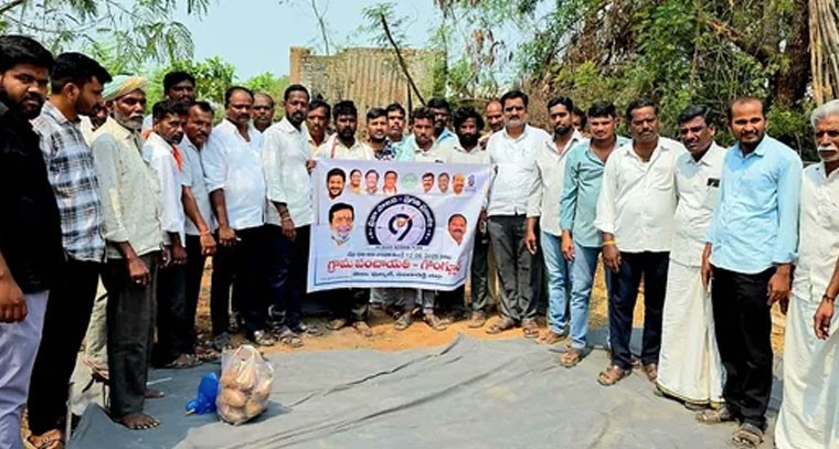గొంగ్లూర్ లో మంత్రి ఆదేశాలతో అభివృద్ధి పనులు ప్రారంభం