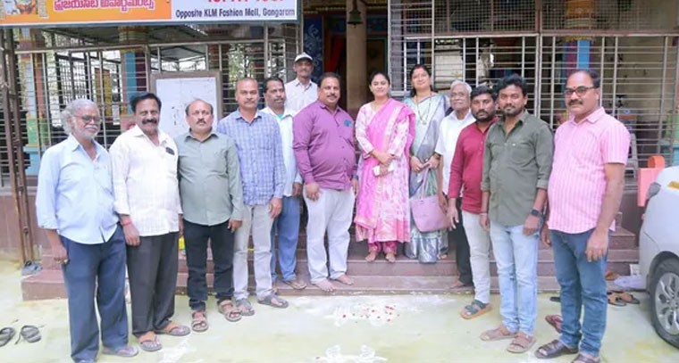 హఫీజ్ పేటలో సంక్రాంతి ముగ్గుల పోటీలు