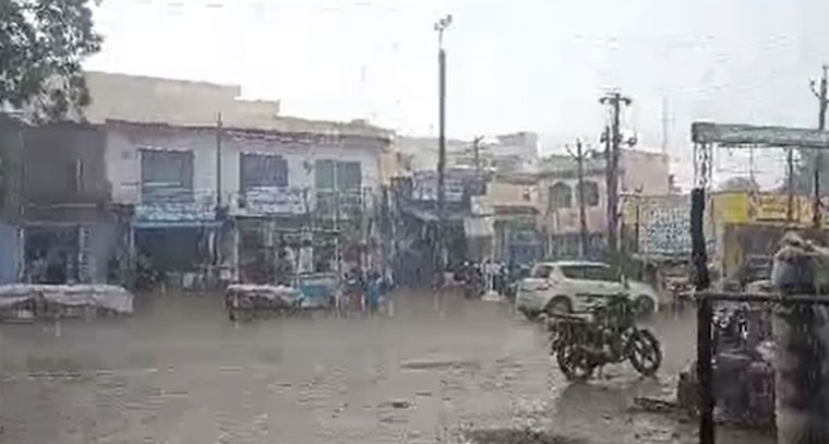 జన్నారం మండలంలో కుండపోత వర్షం: అన్నదాతల్లో ఆనందం