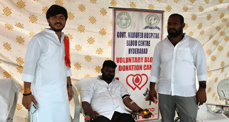 కుత్బుల్లాపూర్ లో భారీ రక్తదాన శిబిరం ప్రారంభం
