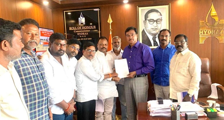 హైడ్రా ప్ర‌జావాణికి 42 ఫిర్యాదులు