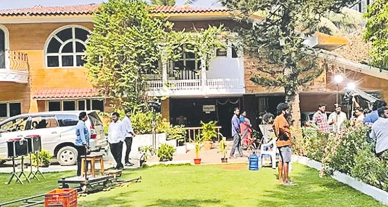 సినిమా షూటింగ్‌లకు అడ్డాగా మారిన ఫిలింనగర్‌ ఇల్లు