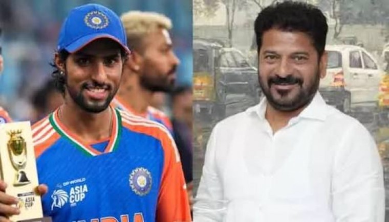 జూబ్లీహిల్స్‌లోని రేవంత్ రెడ్డి నివాసంలో కలిసిన క్రికెటర్