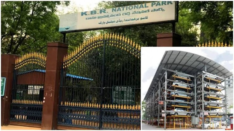 కేబీఆర్ పార్క్ వద్ద నూతన టెక్నాలజీతో మల్టీ లెవల్ పార్కింగ్ సదుపాయం