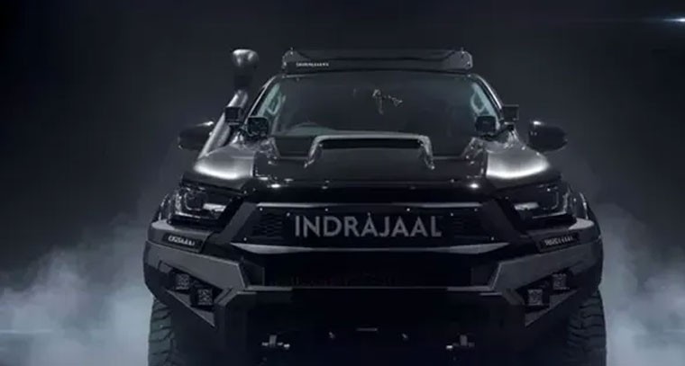 ప్రపంచంలోనే తొలి యాంటీ-డ్రోన్ గస్తీ వాహనం 'ఇంద్రజాల్ రేంజర్' ఆవిష్కరణ