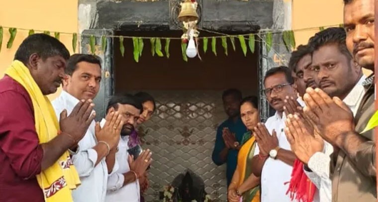 ఇర్లగుట్టలో మైసమ్మ ప్రతిష్ట