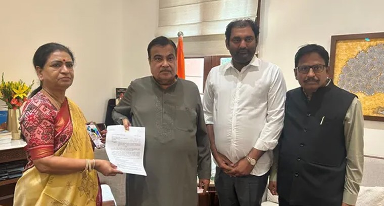 జడ్చర్ల బైపాస్ ఏర్పాటుకు కేంద్ర మంత్రి హామీ